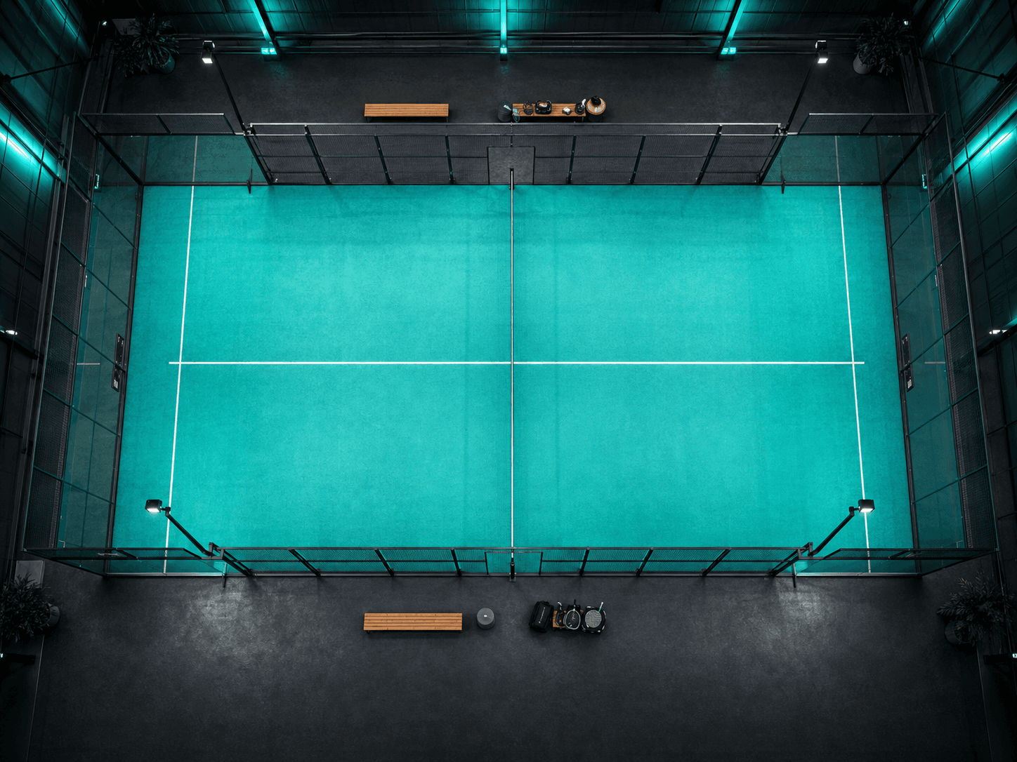 Padel Grid training venue in Karachi