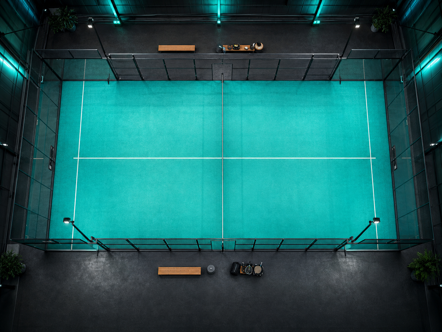 Padel courts at Padel Grid
